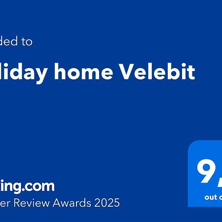 Holiday Home Velebit Нин Экстерьер фото
